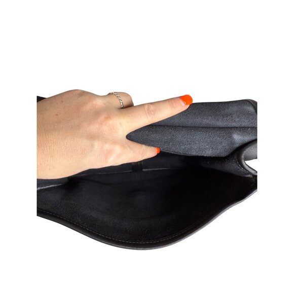 Vintage Coach 9927 Willis Bag Black Leather No Strap - Picture 6 of 9